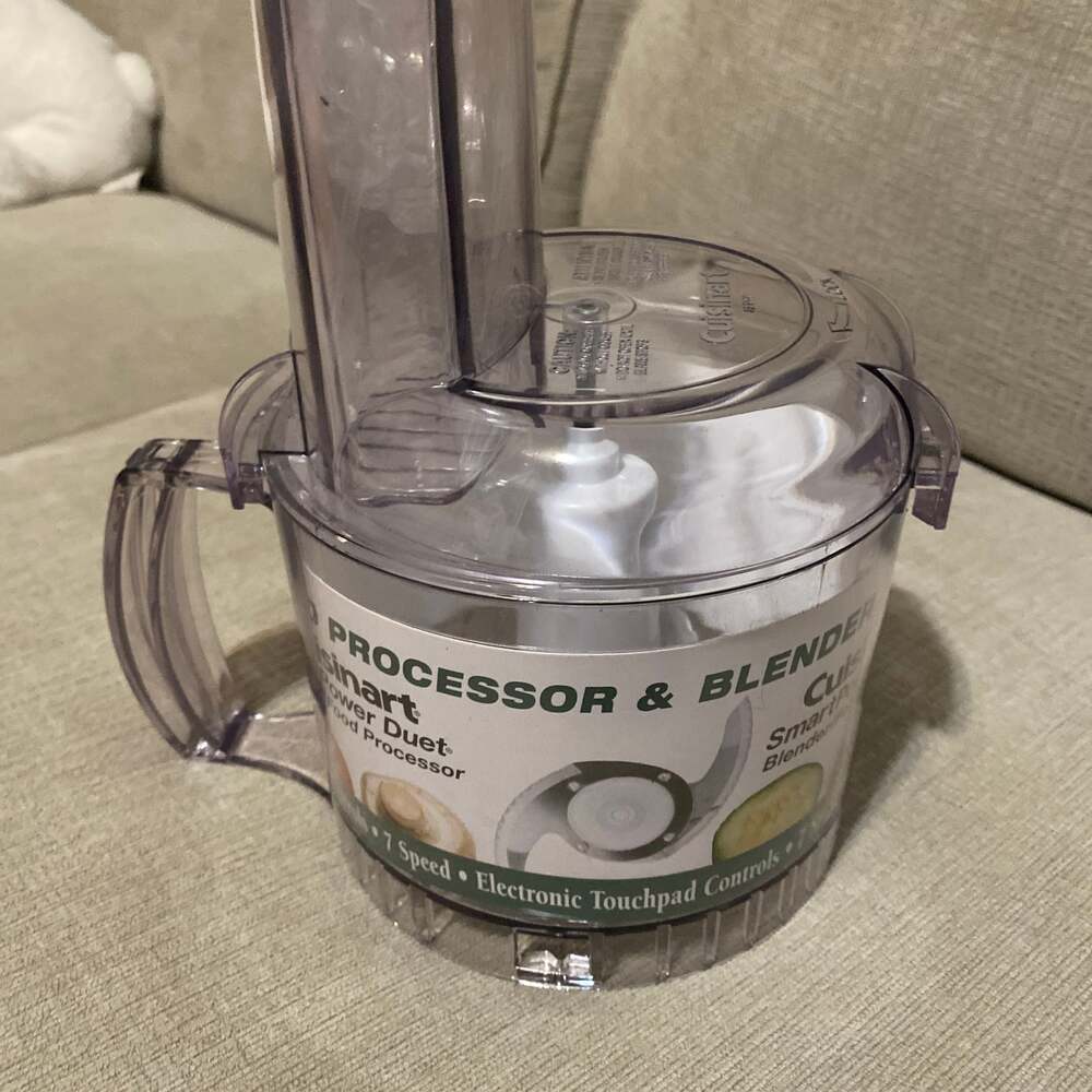 Cuisinart SmartPower Duet Food Processor Attachment & Cover